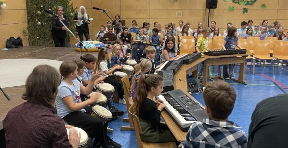 Abschlusskonzert der „Kultur macht STARK“-Projekte an der Grundschule Naila