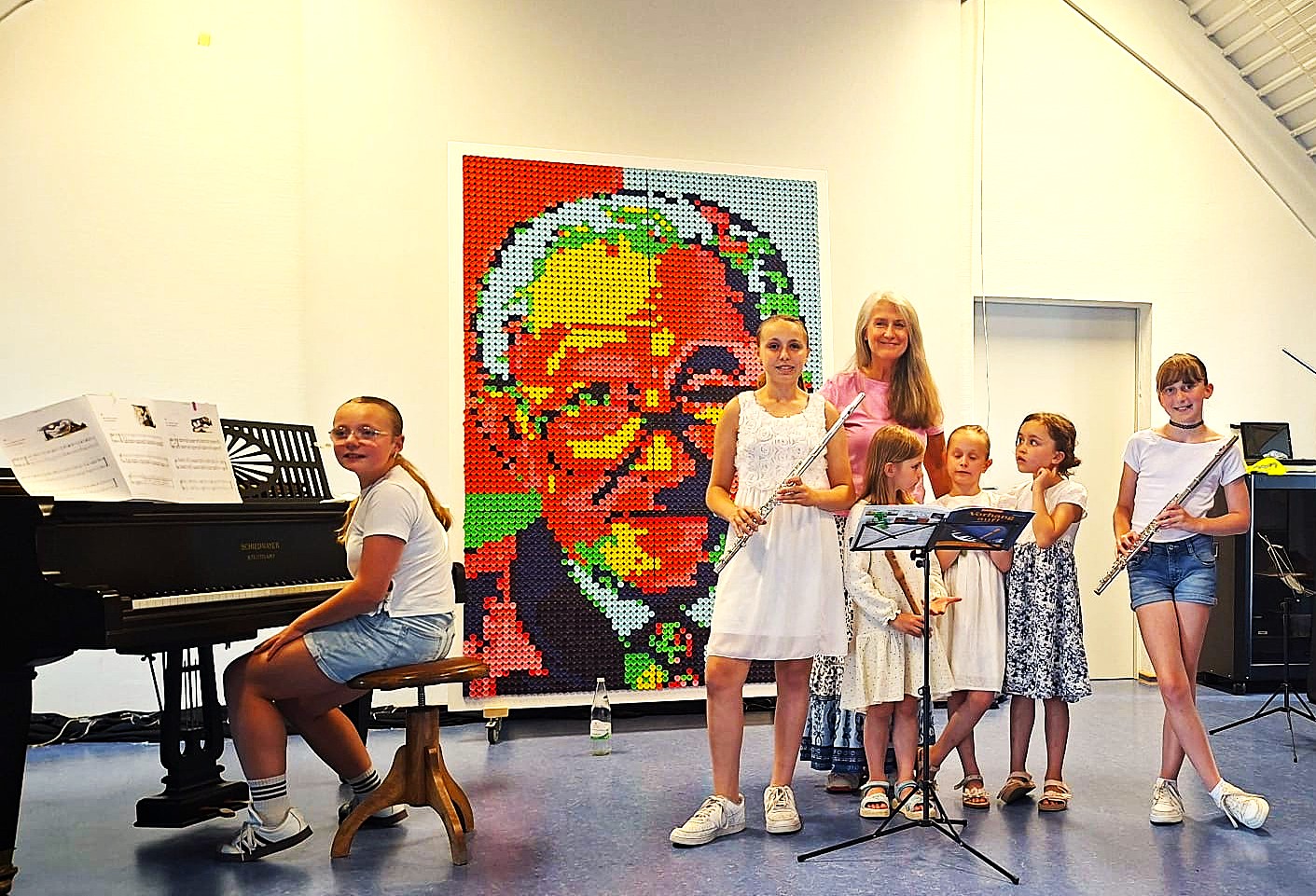 Konzert der Instrumentalklassen von Helena Mosovski in Helmbrechts